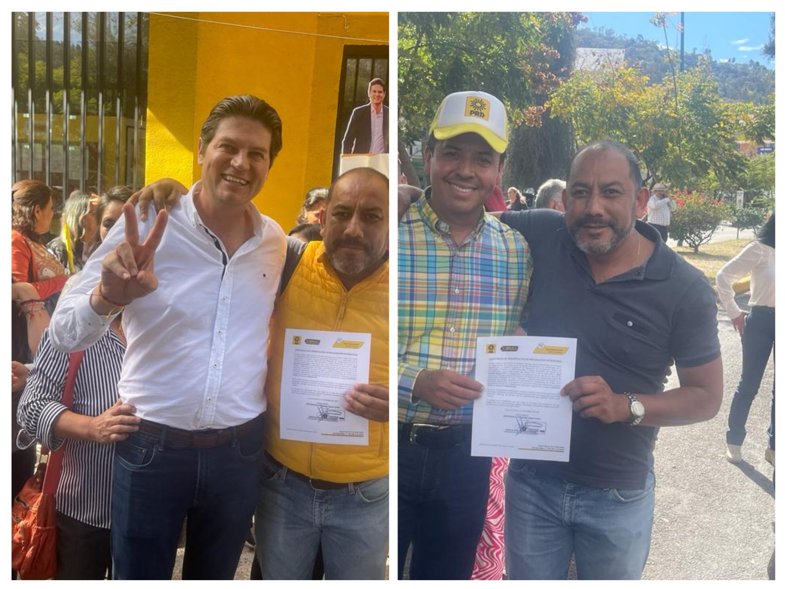 Adán Barajas se registra por el Distrito 10 Morelia por el PRD