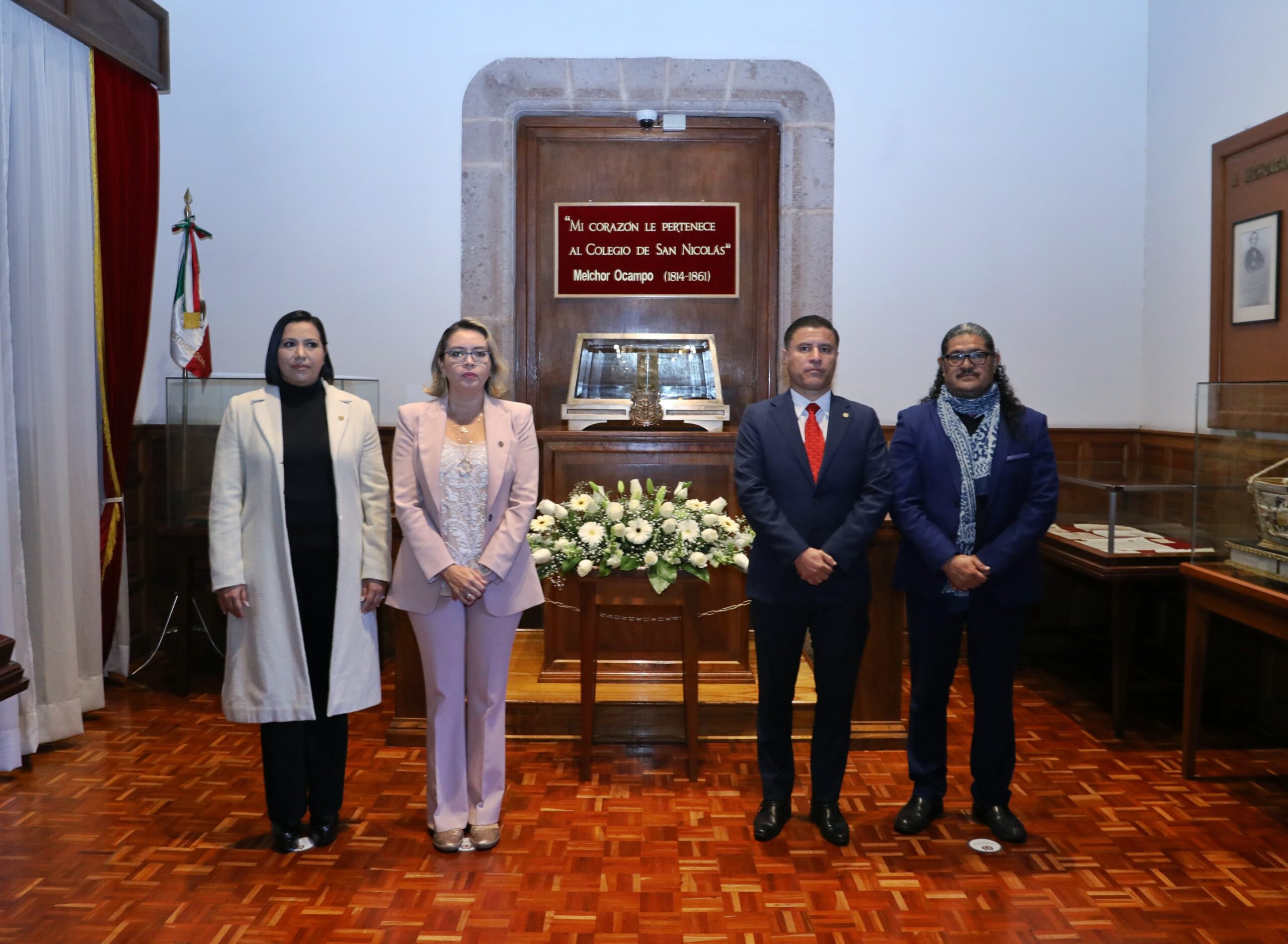 Reconocen legado de Don Melchor Ocampo para la UMSNH