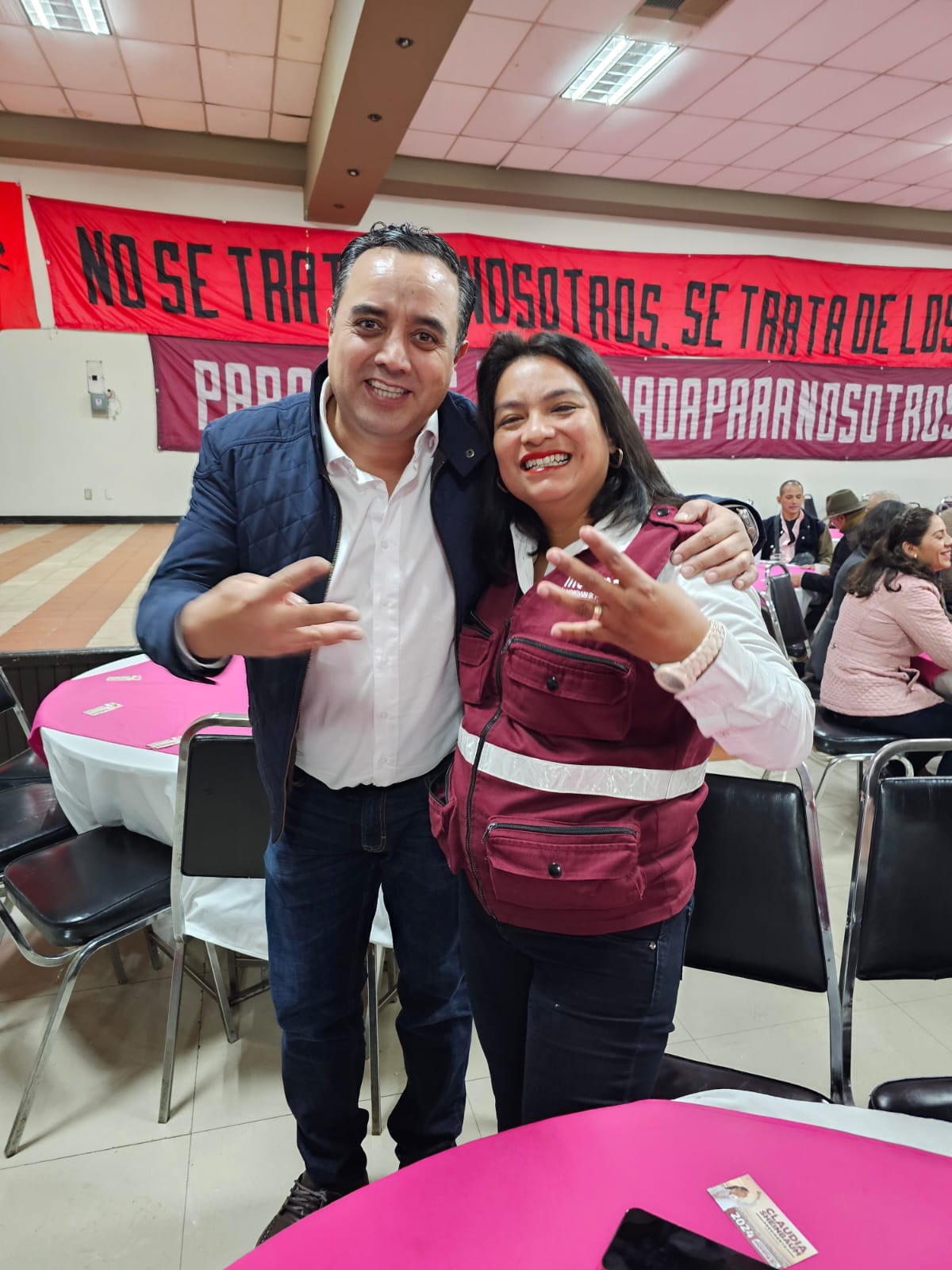 Refrenda Eréndira Isauro su compromiso como fundadora por la 4T