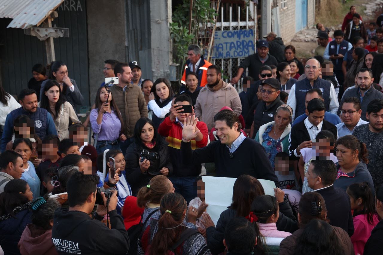 Alfonso Martínez reconstruye 9 kilómetros de vialidades al Norte de Morelia