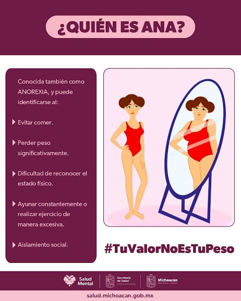 Brinda SSM atención integral y gratuita a pacientes con anorexia