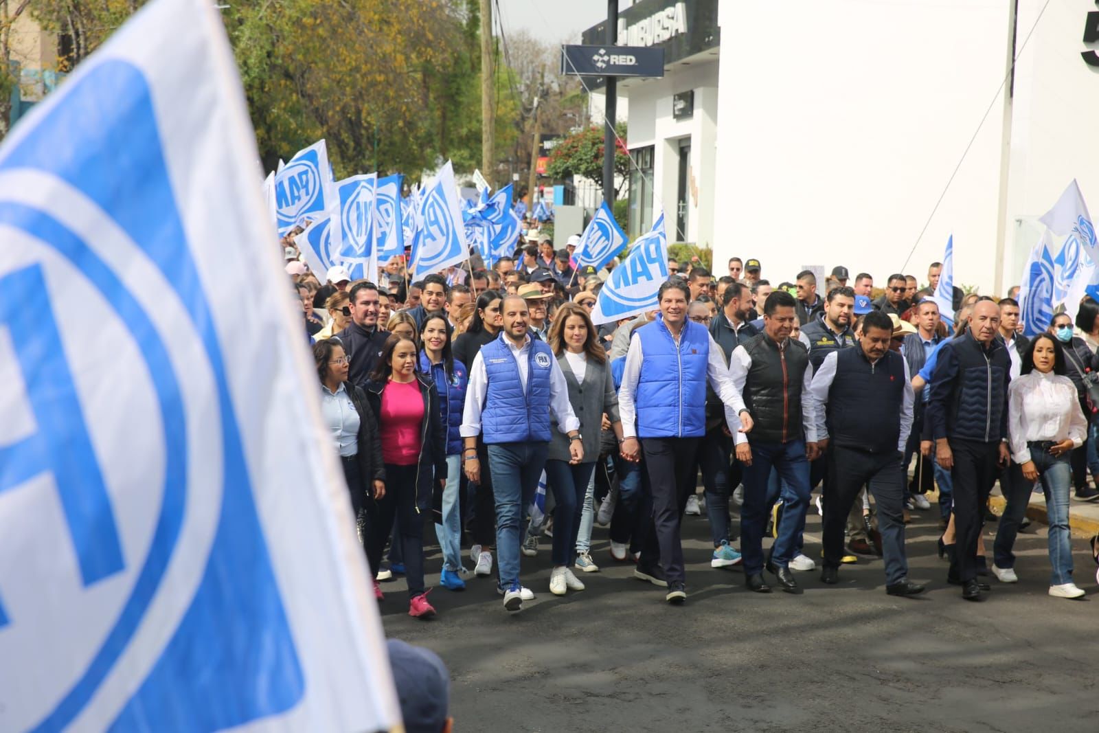 Acción Nacional muestra fuerza y respaldo en Morelia porque las cosas se han hecho bien: Marko Cortés