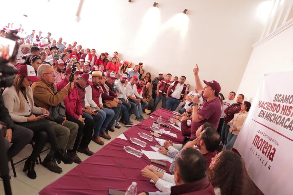 Con asambleas informativas, seguimos impulsando la 4T en Michoacán: JP Celis