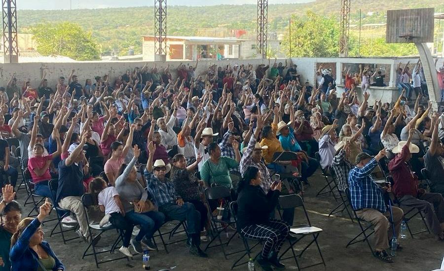 Elige comunidad de Tomendán transitar al autogobierno y presupuesto directo