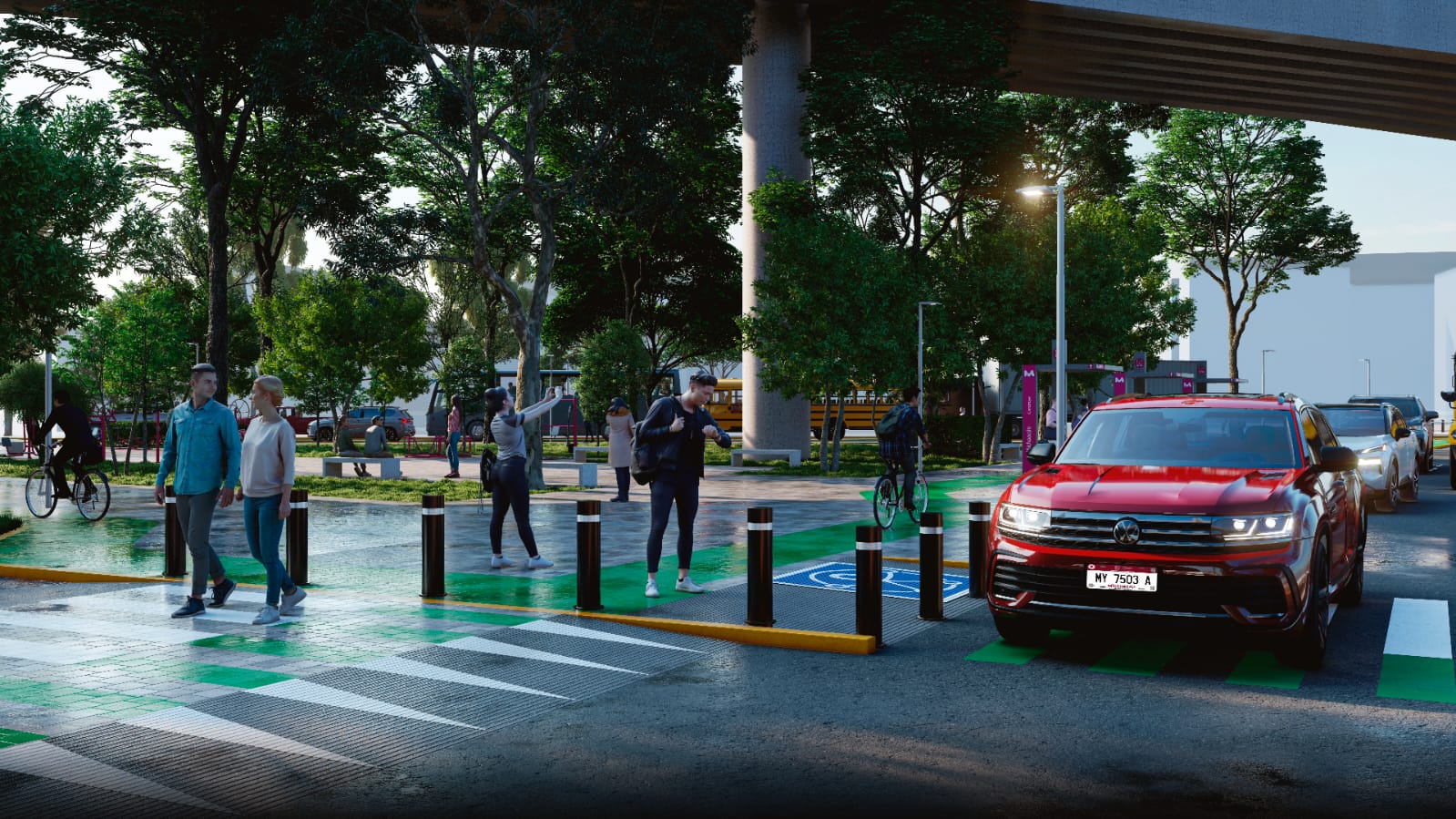 Bajopuente de salida a Salamanca garantiza tránsito seguro al peatón: Gladyz Butanda