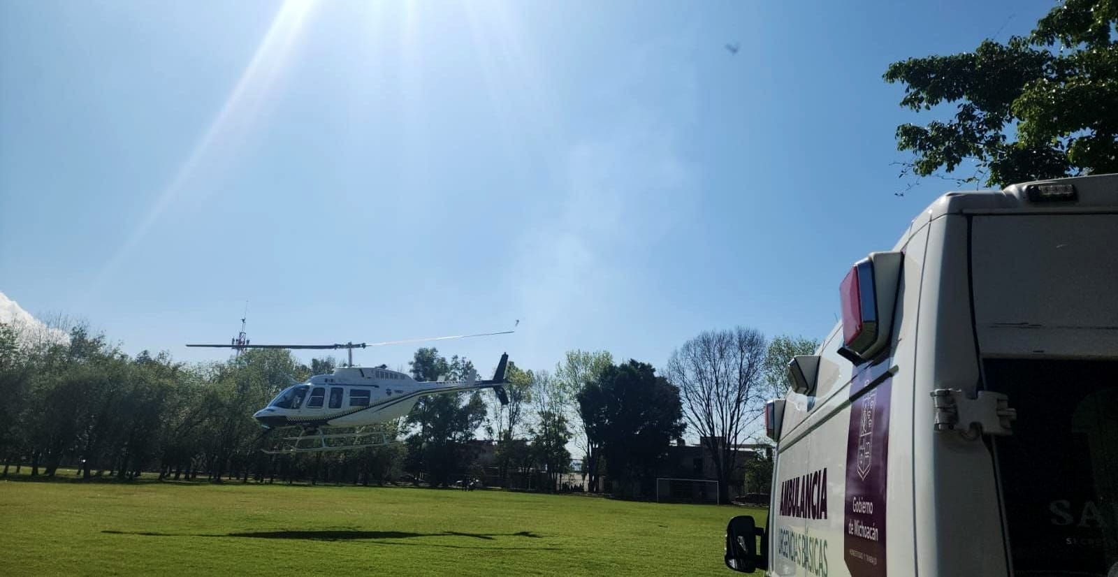 Con ambulancias aéreas, SSM brinda atención oportuna a pacientes críticos