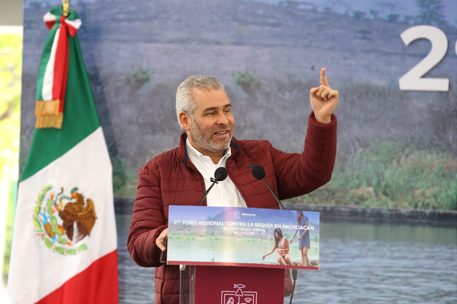 No se escatimarán recursos para enfrentar la sequía en Michoacán: Bedolla