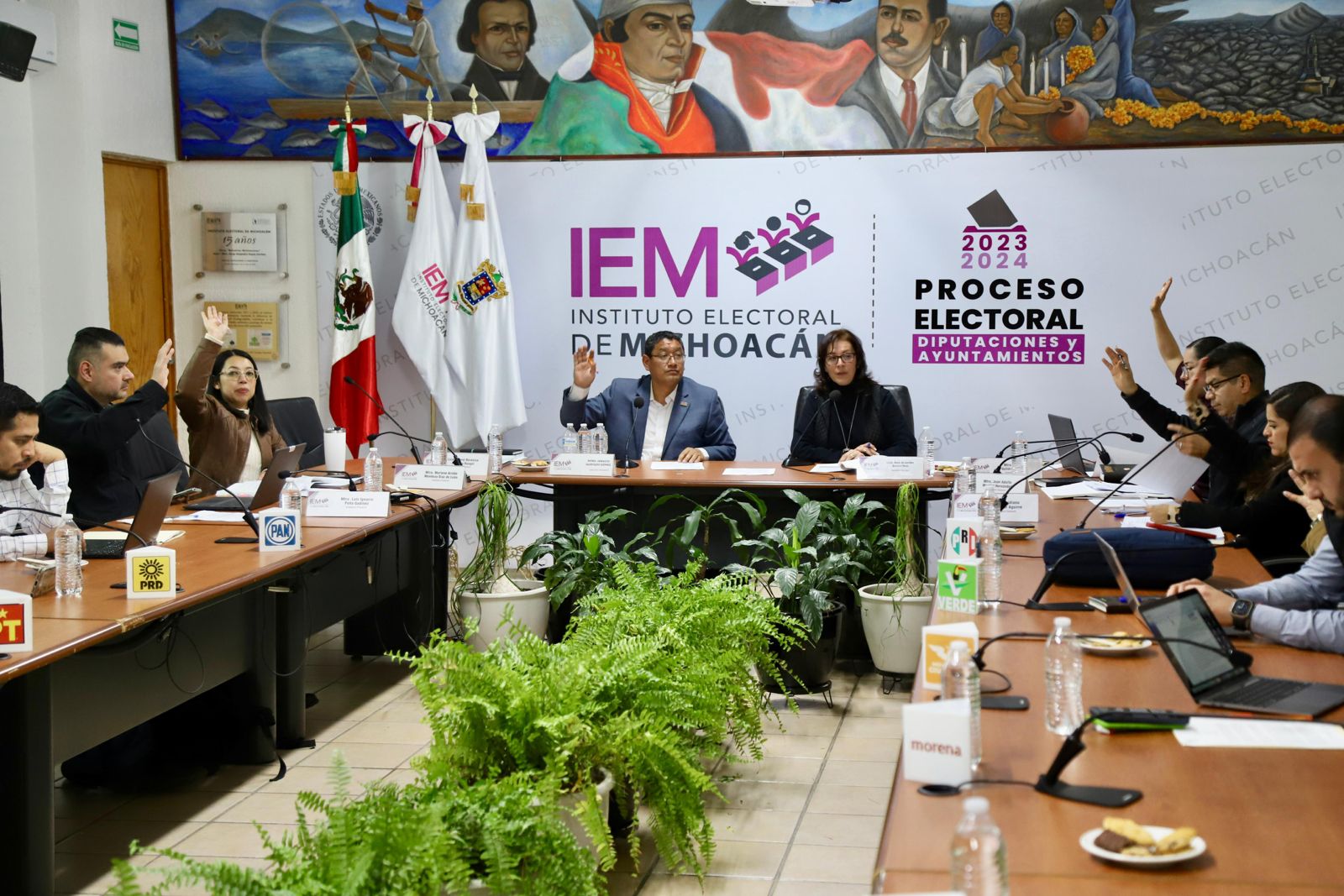 APRUEBA IEM FINANCIAMIENTO PRIVADO PARA PARTIDOS POLÍTICOS EN 2024