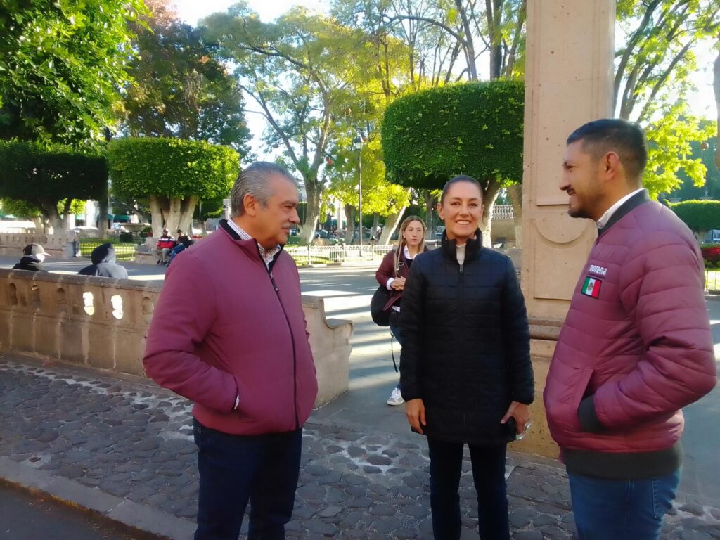 Molesta, Claudia Sheinbaum, rechaza opinar de la candidatura de Jorge Álvarez Máinez