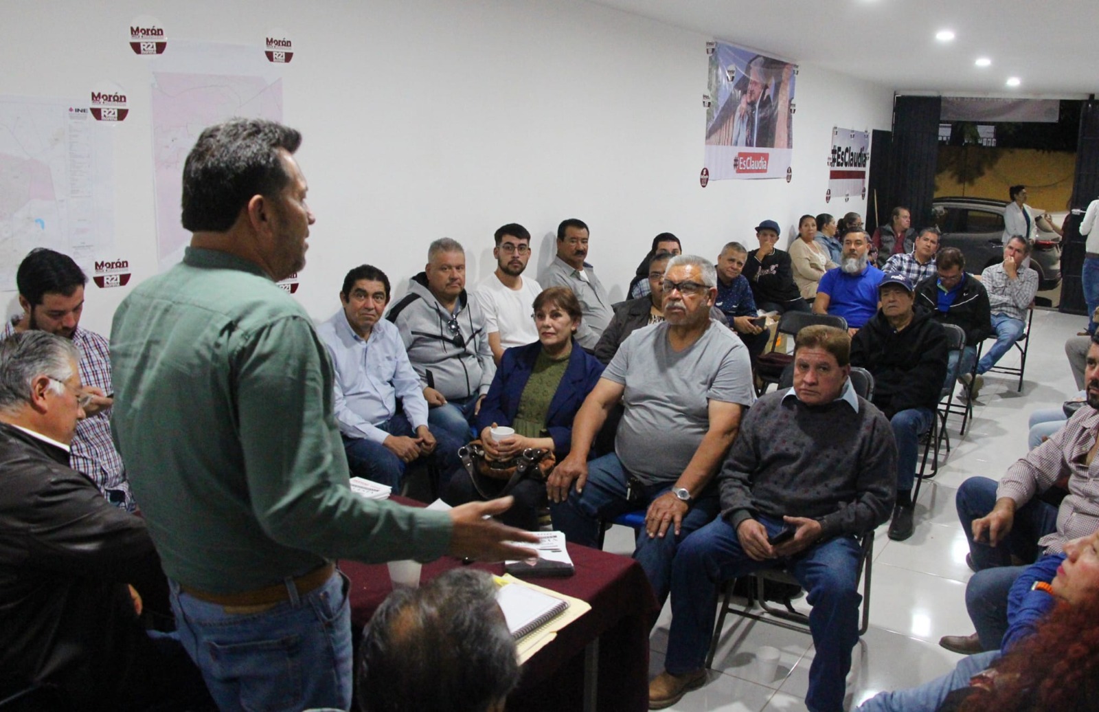 Reyes Cosari recorre el estado para fortalecer la unidad y organización de la 4T