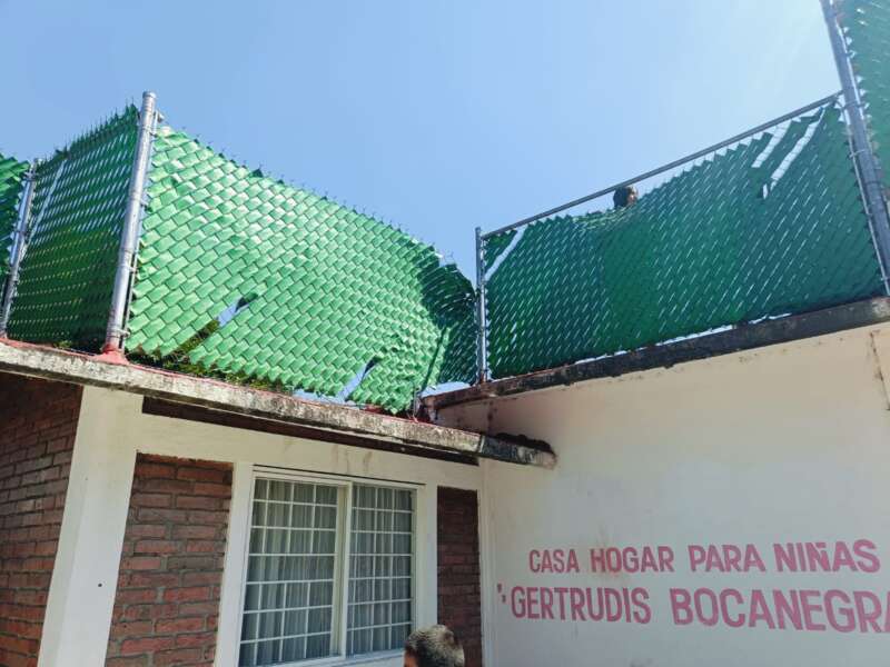 Niñas de Casa Hogar en Morelia se atrincheran en la azotea; buscan una oportunidad para escaparse