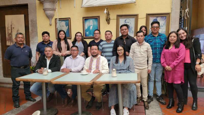 Pars defender a los indígenas en el Congreso, David Romero, se apunta en Morena por el Distrito 05