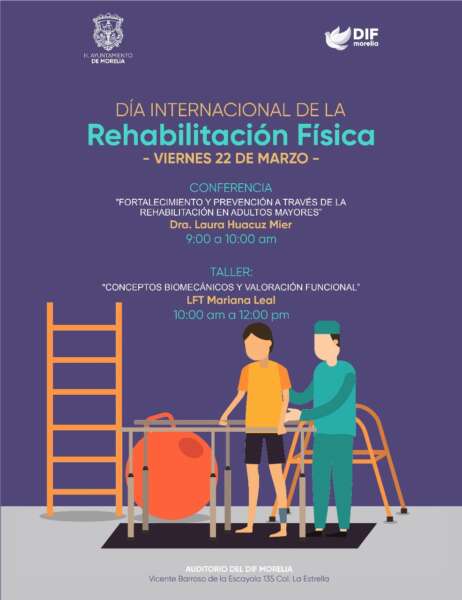 DIF Morelia brinda servicios por el Día Internacional de la Rehabilitación