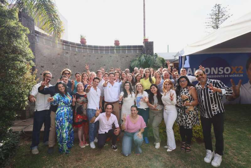 Mujeres y hombres empresarios impulsan y respaldan a Alfonso Martínez