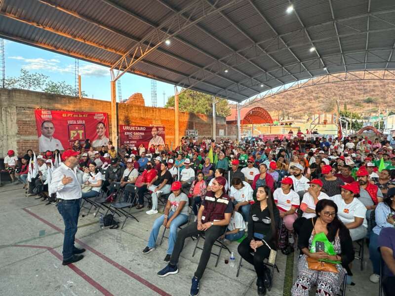 Vamos a fortalecer las Tenencias de Tarímbaro: Eric Gaona