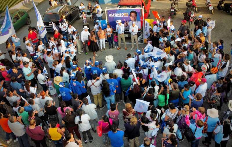 En el Sur de Morelia, construirá Alfonso una Clínica Municipal, nuevo andador y mejores vialidades