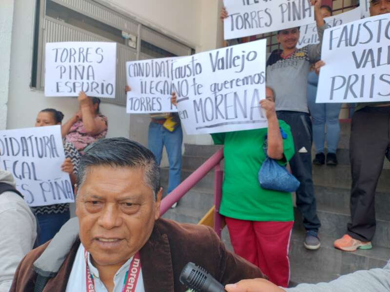 Francisco Zamudio Exige retirar a Fausto junior de Planilla al Cabildo de Morelia ante el Comité Estatal de MORENA