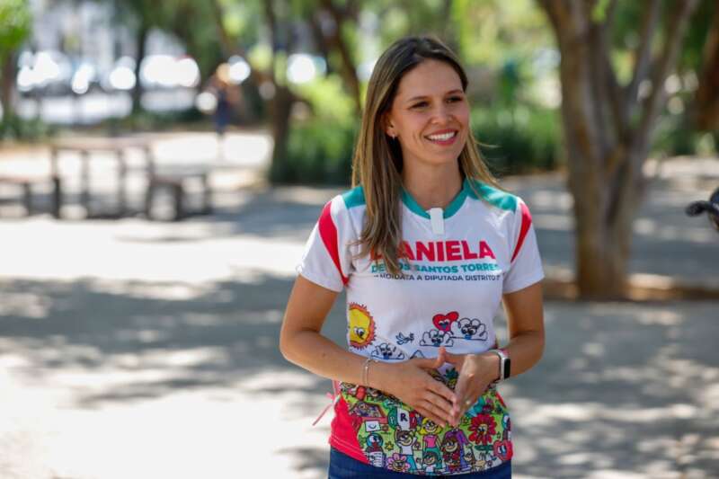 Daniela De Los Santos agradece el apoyo de panistas y morenistas a su causa