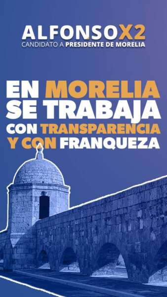Con transparencia, multiplicaremos las obras en Morelia: Alfonso