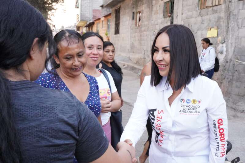 Vamos a garantizar resultados que beneficien a nuestro distrito: Gloria Tapia