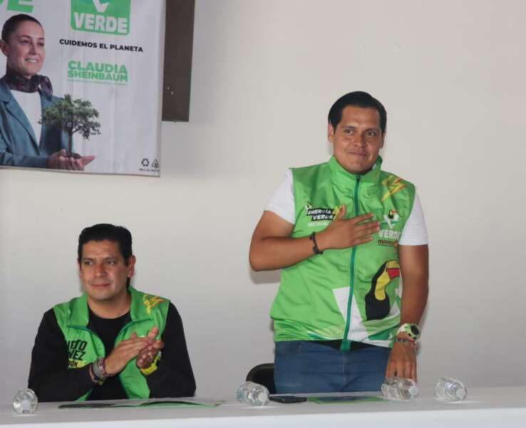 Michoacán se pintará de verde este 2 de junio: Christian Jaramillo