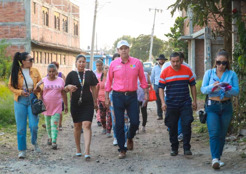Paz y bien común, mi compromiso con familias del Distrito 16 de Morelia: Toño García