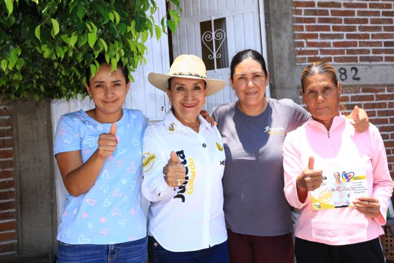 Para el campo ¡soy garantía!, por eso el dos de junio en Puruándiro nuestro triunfo es un hecho: Julieta Gallardo