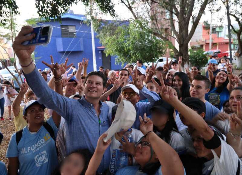 Comerciantes de Villa Universidad apoyan a Alfonso para que multiplique la seguridad en Morelia