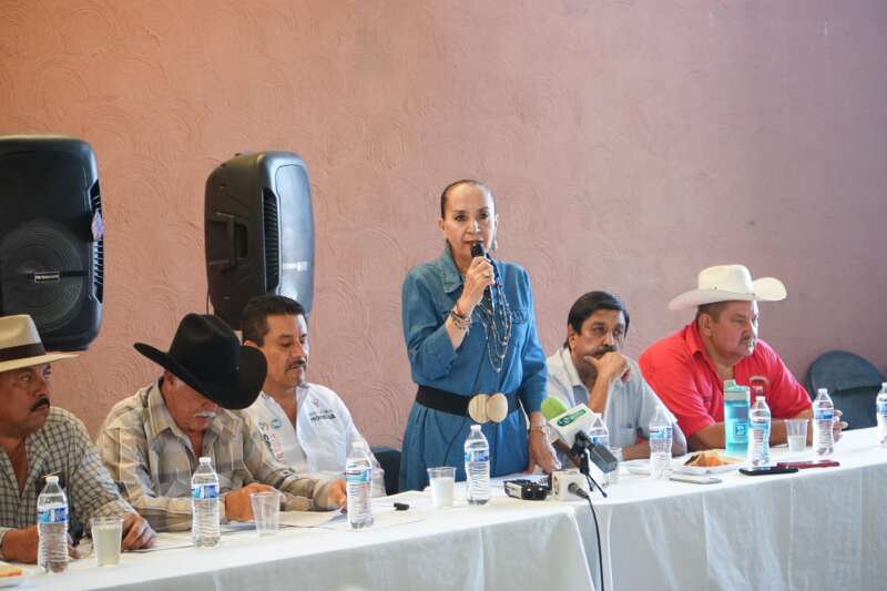 Ganaderos michoacanos reconocen compromiso de Julieta Gallardo con el sector