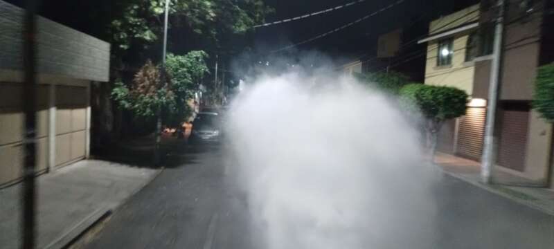 Gobierno de Morelia intensifica acciones de fumigación contra mosquitos