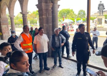 Protección Civil y Bomberos Morelia realizan operativo preventivo por verbena patria