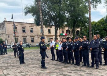 Activa Policía Morelia operativo Patrio