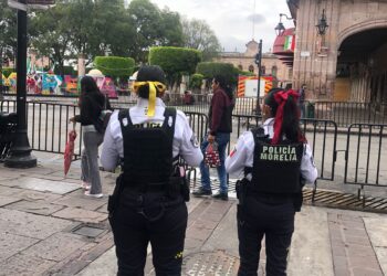 Instala Policía Morelia, dispositivo de seguridad para el Desfile del 16 de Septiembre