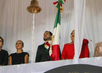 Celebran 214 años del Grito de Independencia en Los Reyes