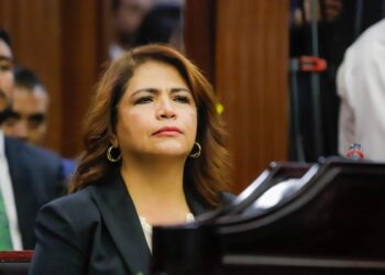 Fabiola Alanís, presidenta de la Junta de Coordinación Política de la 76 Legislatura de Michoacán