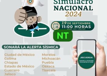 Hoy es el Simulacro Nacional 2024 y sonará la alerta sísmica a las 11:00 horas