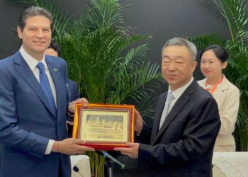 Coinciden alcaldes de Morelia y Nanning China, fortalecer el intercambio comercial