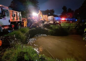 Brigadas intermunicipales atendieron contingencias por lluvias