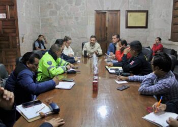 Gobierno de Morelia sostiene reunión intermunicipal para revisar estrategia por contingencia climatológica