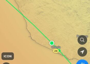 Jonh se degrada a tormenta tropical al entrar a Michoacán por Colola, municipio de Aquila