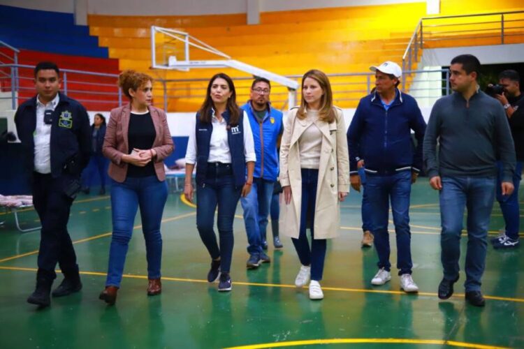 Supervisa Paola Delgadillo albergues municipales