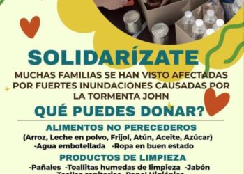 Habilitado el primer Centro de Acopio por PRD Michoacán para apoyar a damnificados por huracán “John”