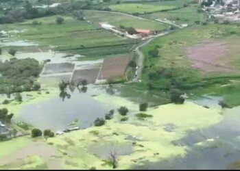 Desfogue de la presa de Cointzio daña planta potabilizadora La Mitzita