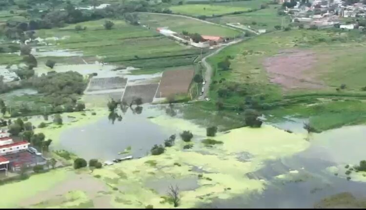 Desfogue de la presa de Cointzio daña planta potabilizadora La Mitzita