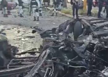 Estallan dos carro bombas, uno en Jerécuaro y otro en Acámbaro, Guanajuato