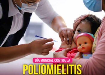 Por el Día Mundial contra la Poliomielitis, la SSM emprendió la jornada de vacunación en sus 364 centros de salud