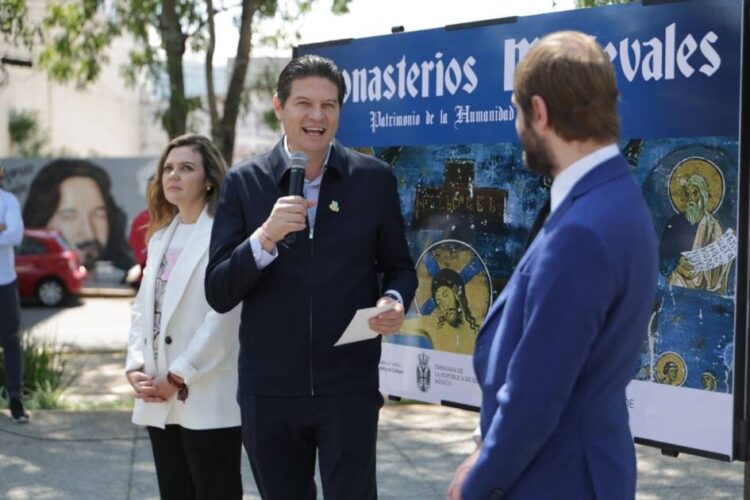 Morelia y Serbia refuerzan lazos con la exposición ‘Monasterios Medievales’