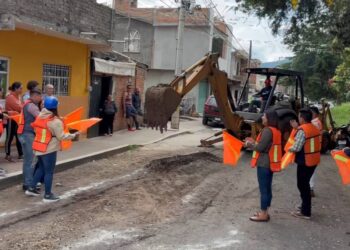 Inician la modernización del drenaje en El Cocupao de Quiroga para mejorar la calidad de vida