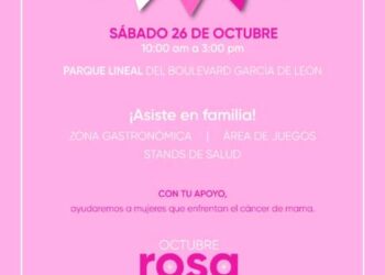 DIF Morelia invita a segunda edición de la Feria Rosa con causa y ofrece vales de mastografía gratuita