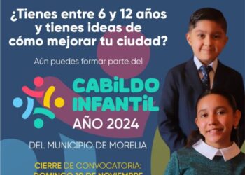 Gobierno de Morelia continúa impulsando la voz de las infancias a través del Cabildo Infantil 2024